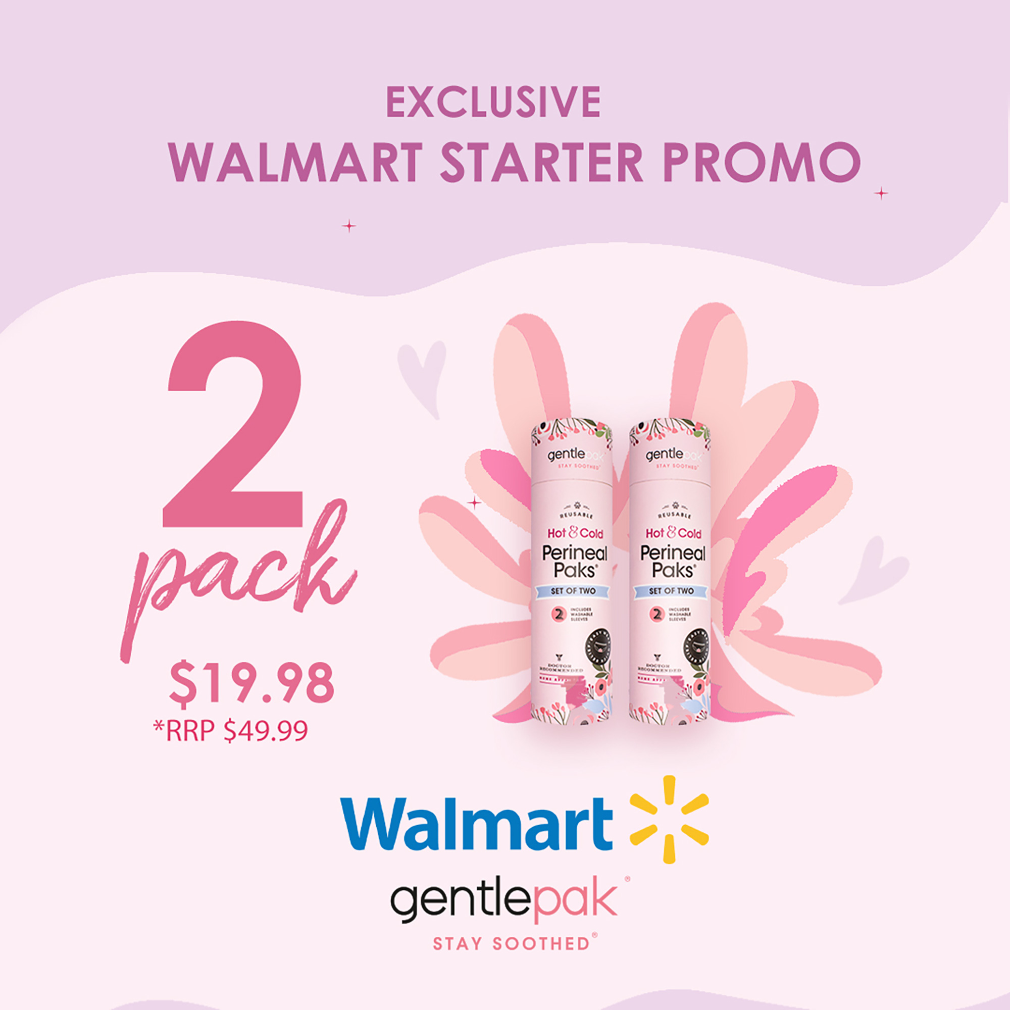 gentlepak® – 2 pack Walmart Promo
